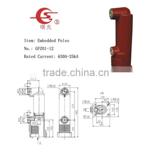 12kV 275mm Poles Distance Vacuum Interrupter Embedded Poles thumbnail-1