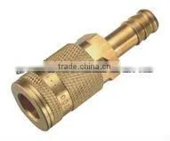 USA Automotive Tru-flate Type Air Quick Coupler, Coupling With Hose Barb 1/4''body thumbnail-1