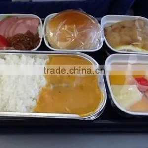 Aluminum Foil Container High Grade Material Airline Food Containers Diaposable thumbnail-6