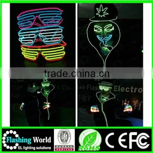 Newest China Wholesale el Sound Activated Sunglasses thumbnail-3