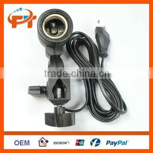 Studio E27 AC Swivel Socket Adatper Light Stand Mount Umbrella Lamp Bulb Holder thumbnail-1