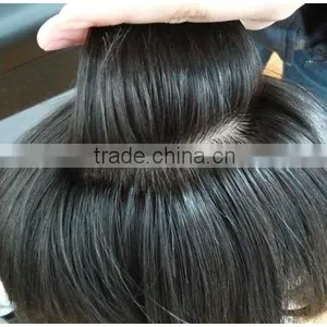 Human Hair Wigs for Men High Quality Men's Toupee thumbnail-6