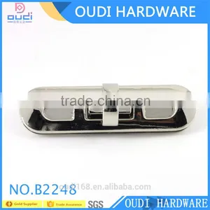 New Product Plating Oval Turn Twist Bag Lock Enameled Metal Twist Lock thumbnail-1
