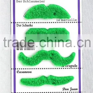 Green Fancy Dress St. Patrick's Day Mustache thumbnail-6