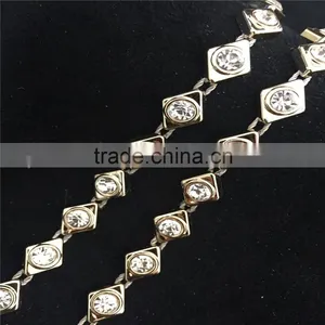 Bling Rhinestone Mesh Plastic Rhinestone Trimming Garment Accessories thumbnail-6