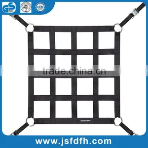 Direct Manufacturer Of Polyester Webbing Cargo Net Shipping Cargo Netting With Hook thumbnail-4