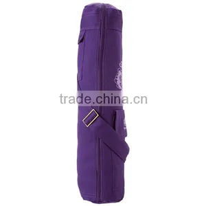 Full Zip Polyester Cargo Pocket Gym Carrying Bag Yoga Mat Bag thumbnail-5