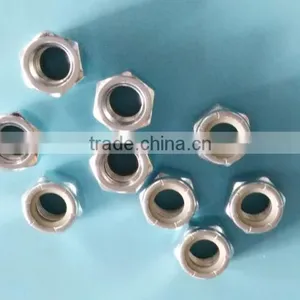 Hex Nylon Lock Nut / Zinc Plated thumbnail-1