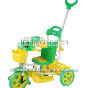 (A311)Colorful Multi-function Children Canopies Foot Tricycle and Baby Tricycle thumbnail-1