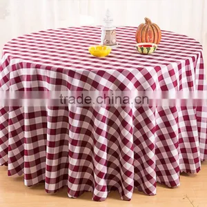 High Quality Table Cloth Polyester Cotton Material Fabric Printed Table Cloth Designs for Wedding Table Cloth thumbnail-1