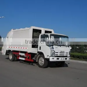 White Color 4*2 Compactor Garbage Truck thumbnail-4