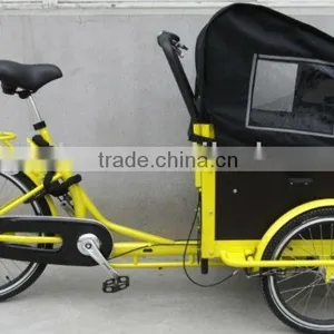 2015 New Bakfiets 3 Wheel Electric Cargo Bike for Sale thumbnail-3