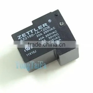 Original New Relays ZETTLER AZ2150-1A-12DE 40A 250V 4 Pin Normally Open Correspondence G8P-1A-12V thumbnail-1