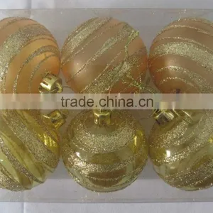 Painted Plastic Christmas Transparent Ball thumbnail-4