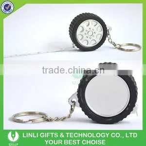 Advertising Oem Logo Car Tyre Keyring thumbnail-3