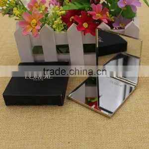 Good Quality Promotion Gift Square Bling Compact Mirror / Pocket Mirror for Girls thumbnail-4