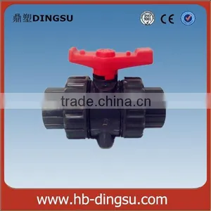 Plastic PVC Double Union Compact Ball Valve thumbnail-2
