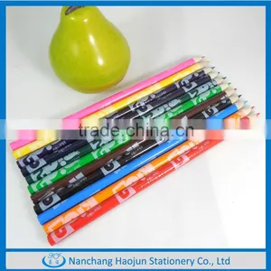 7'' 12 Color Pencil Set Cheap Wooden Drawing Pen thumbnail-1