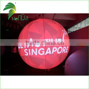 Beautiful Red Pretty Priting Event Decoration Wholesale PVC Inflatable LED Balloon thumbnail-3