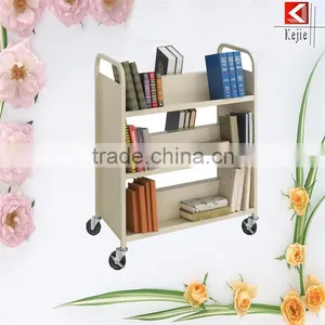 2015 Stainless Steel Mobile Cart Stainless Steel Cart With Wheels Coffee Cart Furniture With Good Quality thumbnail-3