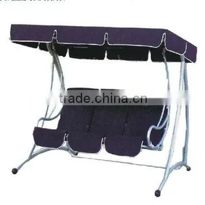 Patio Hammock Steel Frame Stand For 3 People thumbnail-1