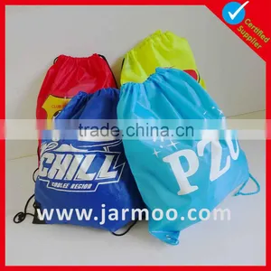 Custom Printed Tesco Calico Drawstring Bags thumbnail-2