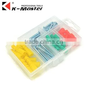 K-Mastet Expansion Pipe Tool Set Zink Plated Wood Screw Hardware Assorted Box thumbnail-2