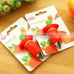 Good Quality Strawberry Tomato Slicer Multifunction Fruit Stainless New Slicer Fruit Strawberry Huller thumbnail-3