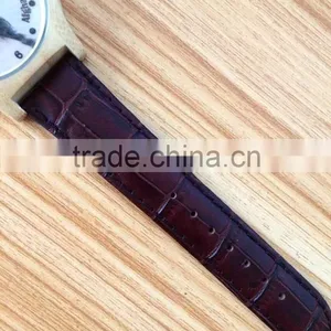 Leather Strap and Wooden Watch Case,cheap Wooden Watch thumbnail-4