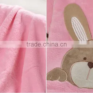 Cute Pattern Coral Fleece Baby Blanket thumbnail-2