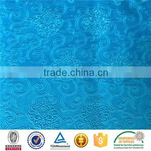 Wholesale 100%polyester Embossed Velvet Car Seat Fabric thumbnail-4