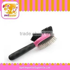 Plastic Pet Brush With Double Use for Dog Petlover thumbnail-1