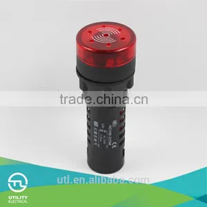 AC 220V Red LED Power Indicator Pilot Single Light Lamp 22mm With CE Certification thumbnail-1