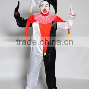 Professional Joker Costume Adult Costume Photos Clowns Circus Costume for Carnival Quality Choice Most Popular thumbnail-4