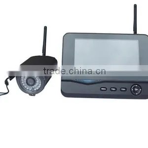 7 Inch TFT LCD Digital Wireless 4CH DVR Security System Video Baby Monitor thumbnail-2