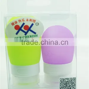 2015 Hot Selling Colorful Silicon Travel Bottle thumbnail-2