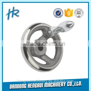 Red Painted Threaded Valve Handwheel With High Quality thumbnail-1