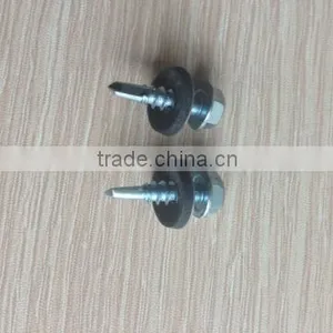 DIN7504 Carbon Steel Self Drilling Screw With Rubber Washer thumbnail-6