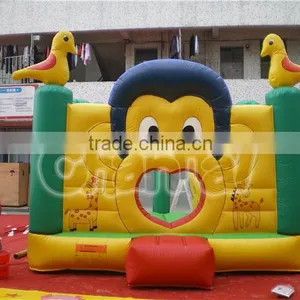 Cartoon Theme 0.55mm Pvc Tarpaulin Commercial Inflatable Bouncer thumbnail-1