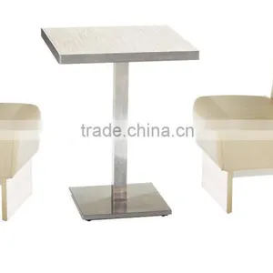 White Fastfood Restaurant Sofa thumbnail-1