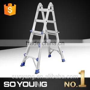Aluminum Little Giant Ladder, en 131 Multi-purpose Aluminum Ladder 4*3 4*4 4*5 thumbnail-1