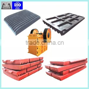 High Manganese Steel Fixed Jaw Crusher Liner Plate thumbnail-3