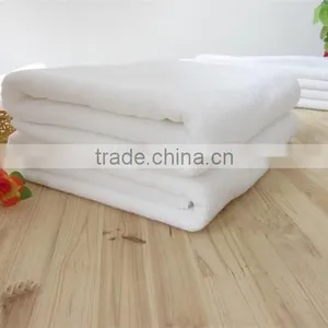 Egyptian Cotton Customized Embroidery Logo White Luxury Hotel Bath Towels Quality Choice thumbnail-5