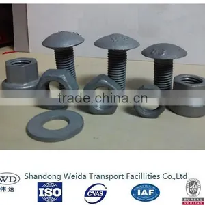 Galvanized Bolt and Nut Highway Guardrail Used thumbnail-3