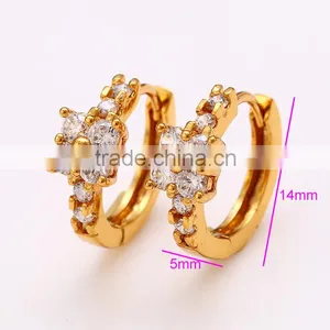 Xuping Fashion 24K Gold Color Earring for Women thumbnail-4