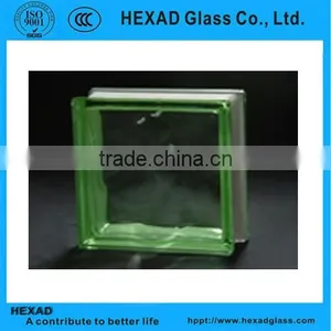 High QualityGreen Cloudy Glass Block With ISO Certificate for Decorative thumbnail-1
