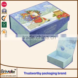 2016 Customize Paper Magnetic Closure Flat Folding Gift Box Quality Choice thumbnail-4