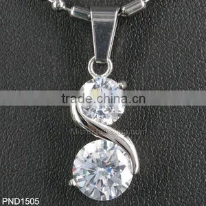 New Arrival Top Selling Stainless Steel Pendant Crystal Pendant Wholesale thumbnail-2