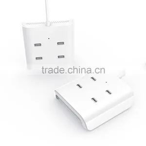 Multi Port Usb Charger 4 Ports USB Charger Quick USB Desktop Charger for IPhone IPad 8.4A USB Travel Charger for Android Samsung thumbnail-1