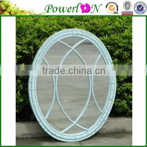 Competive Price Antique Design Wrough Iron Better Homes and Gardens Baroque Oval Wall Mirror thumbnail-1